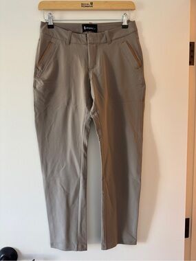 Women’s Cotopaxi Sambruru pants size 2 tan/taupe with bronze accents